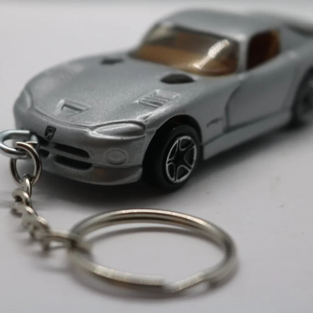 Matchbox 1995 Viper GTS custom keychain